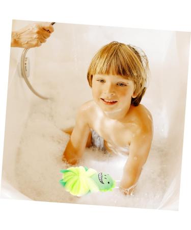 4 Pcs Baby Loofah Bath Scrubbers - Soft & Safe Bathing Supplies | Shower Scrubber & Spa Bath Sponge for Babies - Buy Online on GoSupps.com