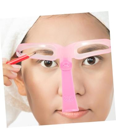 FOMIYES 6 Sets Eyebrow Aid Home Tools Handheld Eyebrow Stencil Professional Brow Stencils Accessories Major 1 count (Pack of 1) Pinkx2pcs - Buy Online on GoSupps.com