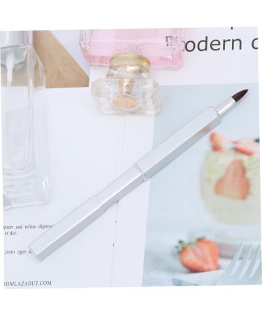 Housoutil Handy Lip Brush Fake Hair Edges Gel Removing Tool Makeup Brush Lipstick Applicator Lipstick Brush Makeup Lip Brush Retractable Set White Pearlescent Travel - Buy Online on GoSupps.com