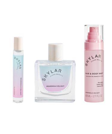 Skylar Boardwalk Delight Roller + Full Size and Hair & Body Mist