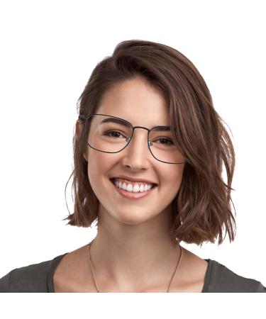 Blue Light Blocking Glasses Metal Frame Blue Light Glasses - Computer Reading Anti Eyestrain Blue Light Glasses Dobooo