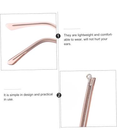 Buy Gleavi Kits Accessories - 3 Pairs Nasche N Nasal Pieces Set | Plastic Repair & Replacement - Rosa Gold - Buy Online on GoSupps.com