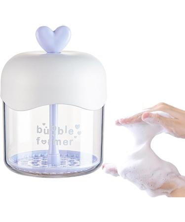 Generic Bubble Foamer Device - Face Foam Maker Rich Foam Maker Foam Maker For Body Wash Shampoo Facial Cleanser durrable Foam Cleanser And Face Wash Skincare Tools For Fine Delicate Foamv Clear Blue - Buy Online on GoSupps.com