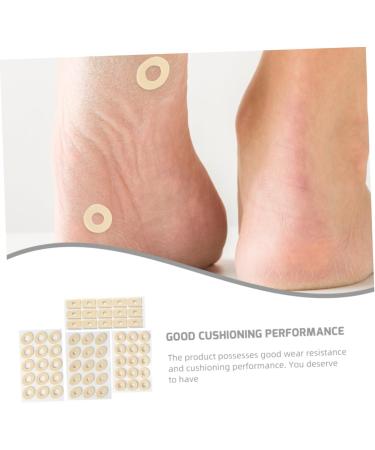 minkissy 4sheets Latex Corn Stickers Toe Separator Corn Cushions Corn Shoes Sticker Toe Feet Pads Foam Callus Cushions Corn Cushion Pads Corn Protector Pad Foot Stickers Latex Sponge Care - Buy Online on GoSupps.com