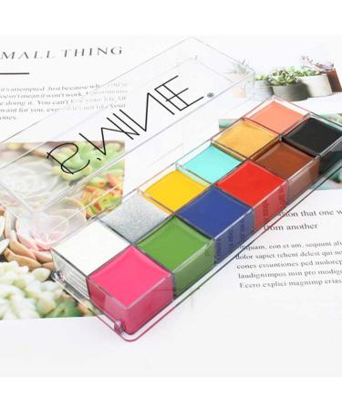 Lurrose 12 Fluorescent Body Painting Cream - Vibrant Cosmetic Pigment for Kids & Adults | International Shipping Available - Buy Online on GoSupps.com