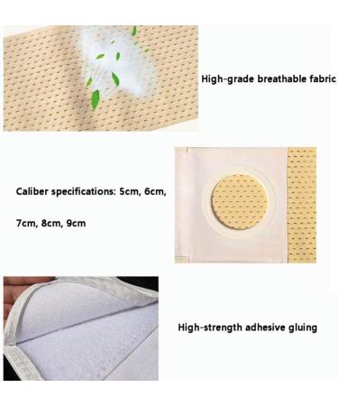 XJzhang Stoma Belt Support | Stoma Hernia Belts for Men & Women | Inguinal Bandage for Colostomy Protection - 9cm Opening - Buy Online on GoSupps.com