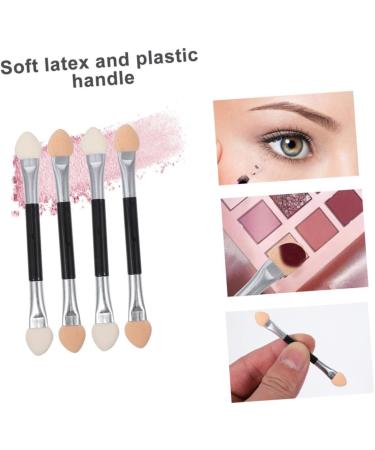 DOITOOL 30pcs Eye Shadow Stick Sponge Mini Makeup Double Eyeshadow Makeup Sticks Mirror Woman - Buy Online on GoSupps.com