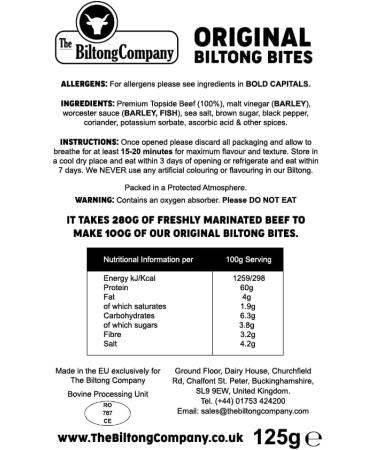 Biltong - 500g - Super Mixed Selection - Buy Online on GoSupps.com