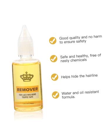 DOITOOL 2 Hair Extension Glue Remover Hair Glue Remover Wig Adhesive Glue Remover 30ml Remover Hair Remover 30ml Toupee Remover Glue Remover for Lace Wig Liquid Hot Melt Adhesive The Cross - Buy Online on GoSupps.com