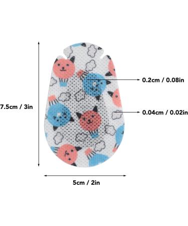 40Pcs Panda Balloon Adhesive Eye Patches | Comfortable & Breathable Bandages for Amblyopia Training | Perfect for Children & Adults - Buy Online on GoSupps.com