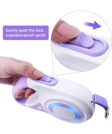 Moyouno 5m Retractable Dog Leash - Durable Extendable Leash for Small to Large Breeds with LED Lights | Shop Internationally! - Buy Online on GoSupps.com