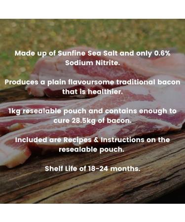 Weschenfelder P kel Salz Bacon Cure (1kg) - Buy Online on GoSupps.com