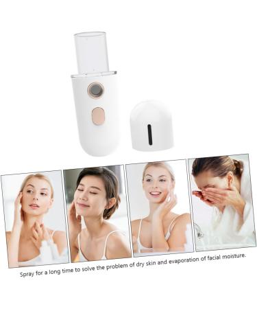 POPETPOP Vaporisateur Facial Nanom trique Portable Petit Appareil Hydratant Visage pour Femmes Usage Quotidien Bureau Voyage Couleur Blanche - Buy Online on GoSupps.com