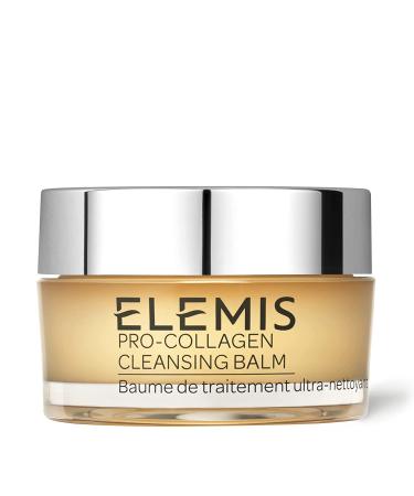 ELEMIS Pro-Collagen Cleansing Balm | Ultra Nourishing Treatment Balm + Facial Mask Deeply Cleanses  Soothes  Calms & Removes Makeup and Impurities 0.7 Fl Oz Original
