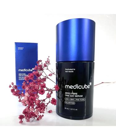 Medicube Zero Pore One Day Serum 30ml - South Korea Pore Refining Skin Renewing Moisturising Formula with AHA BHA PHA Niacinamide