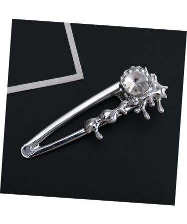 FRCOLOR Small Hair Barrettes Wedding Crystal Barrettes alligator s for hair womens metal for women snap hair pin alloy wedding Miss side Crystal Decorative Hair Clips - Buy Online on GoSupps.com