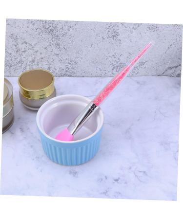 Beavorty 1Pc Silicone Brush Cosmetic brush Brush Foundation Brush Blush Brush Highlighter Brush Cosmetic Beauty Tool Eyeshadow Brush facial Makeup Brush Accessories make up - Buy Online on GoSupps.com