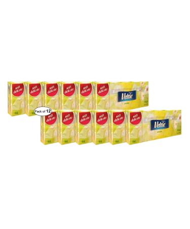 Veltie Aroma Pocket Tissues- Mild Camomile (10 In 1 Pack) (Pack of 12)
