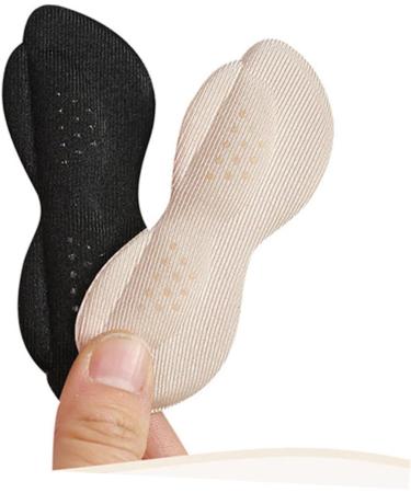 NOLITOY 4 Pairs Dispensing Stickers & Adhesive Shoe Pads - Arch Support Insoles Leather Anti-Wear Heel Pads Foam Inserts (Cuttable 9.5x3.5cm) for Comfort & Fit - Buy Online on GoSupps.com