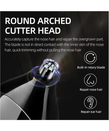 Rechargeable Electric Nose Hair Clipper | KM-1407 Multifunctional Men Hair Trimmer & Professional Shaver - Buy Online on GoSupps.com