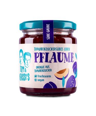 Tom & Krissi's fruit spread 250g - low-fructose spread vegan (plum)