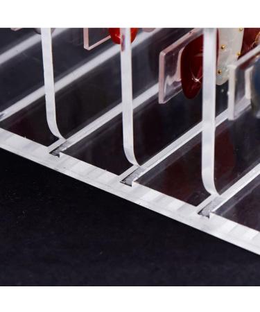 Nail Art Display Stand Nail Tips Acrylic Storage Box with 5 Movable Layers Manicure Tool Nail Tips Display Stand - Buy Online on GoSupps.com