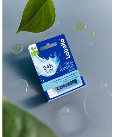 Beiersdorf Labello Hydro Care Lip Balm with mineral oilfree lip care with SPF 15 for 24 hours of moisture lip balm with shea butter vitamins and natural oils 48 g Stift Repair lip balm - Buy Online on GoSupps.com