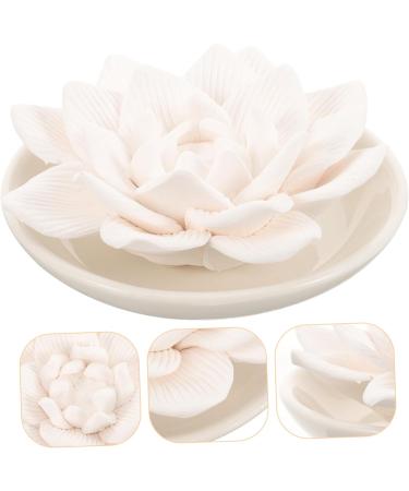 SUPVOX Stone Diffuser Passive Diffuser Essential Oil Diffuser Flower Shape Perfume Diffuser Stone Mini Oil Diffuser - Buy Online on GoSupps.com