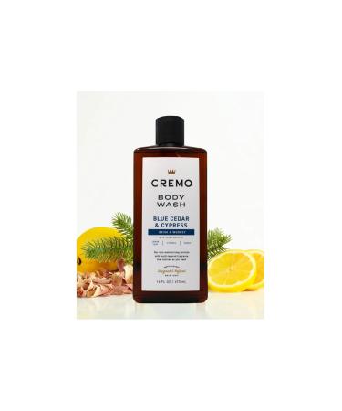 Cremo All Season Body Wash Blue Cedar & Cypress 16 Ounce (Pack of 3) - Buy Online on GoSupps.com