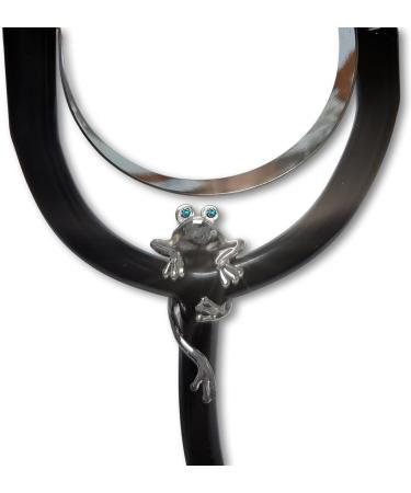 Buy QUINNLYN & CO. Frog Stethoscope Charm | Fun Medical Accessory for RN Nurses - Whimsical Healthcare Gifts - Buy Online on GoSupps.com
