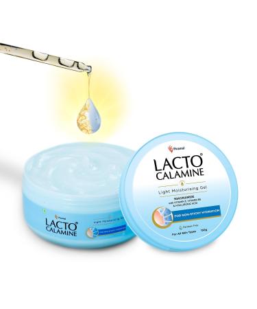 Lacto.Cala_mine Super Light Moisturizer for Face | 150g | Moisturiser for Oily Skin with Niacinamide Hyaluronic Acid | Face Moisturizer with 300% Instant Hydration 90% Stronger Moisture Barrier