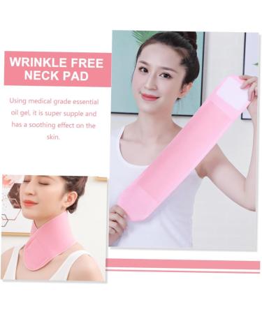 Mobestech Neck Pad Neck Wrinkle Patches Anti- Wrinkle Neck Patches Anti Aging Neck Pad Moisturizing Stretchable Neck Patch Telescopic Polyester Pink Neck Strap - Buy Online on GoSupps.com