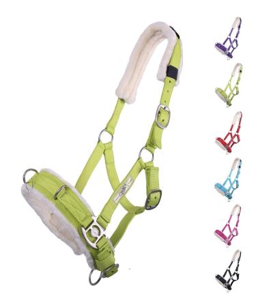 netproshop cavesson lunging aid for ground work Shetland pony cob full size: full colour: light green Full light green