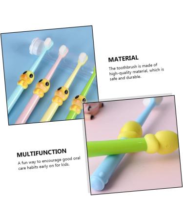 Fomiyes 4-Pack Cartoon Baby Toothbrushes | Travel-Friendly & Beautiful Children's Toothbrushes - Buy Online on GoSupps.com