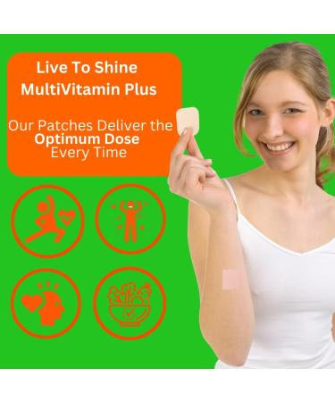 Natural Energy Multi Plus Patch - 30 Patches | USA Made by Live to Shine - Buy Online on GoSupps.com
