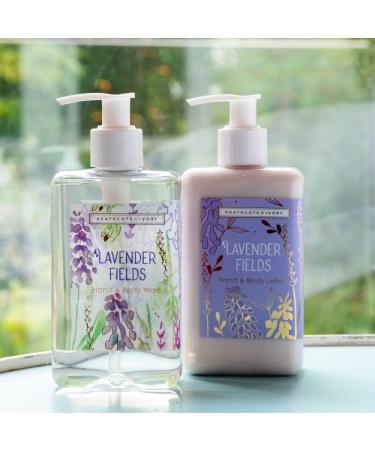 Heathcote & Ivory Lavender Fields Hand & Body Lotion 250ml - Buy Online on GoSupps.com