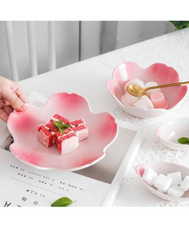 Dinner Plate Kitchen Dinnerware Small Plates Bowls Household Ceramics Beautiful Japanese Fruit Dishes Creative Irregular Cute and Personalized Party Plates Dining Dessert Plate - Buy Online on GoSupps.com