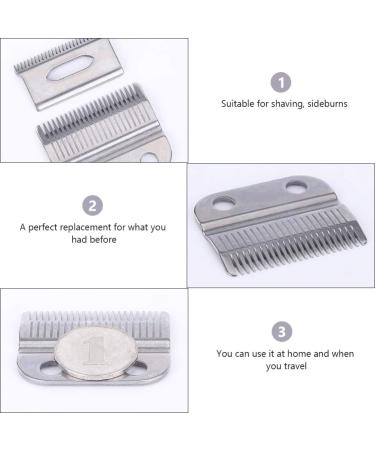 Uonlytech Bartschneider Hair Clipper & Adjustable Beard Trimmer Kit - Precision Sound Stagger-Tooth Replacement for Barbers & Mustache Grooming - Buy Online on GoSupps.com