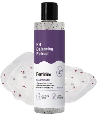  Nbhuiakl Daily PH Balanced Feminine Cleanser Refreshing PH Balancing Shower Gel - 180 Ml Natural Gentle Feminine Hygiene | Feminine Moisturizing Body Wash For Family Friends - Buy Online on GoSupps.com