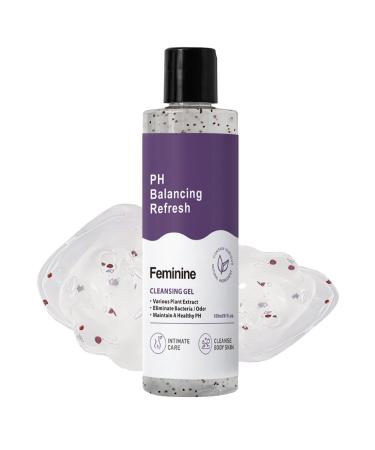 Nbhuiakl Daily PH Balanced Feminine Cleanser Refreshing PH Balancing Shower Gel 180 Ml Natural Gentle Feminine Hygiene | Feminine Moisturizing Body Wash For Friends Family And