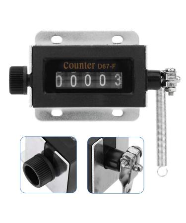 Buy Akozon D67F 5-Digit Mechanical Tally Counter - Accurate Manual Handling Stroke Meter for International Shipping - Buy Online on GoSupps.com
