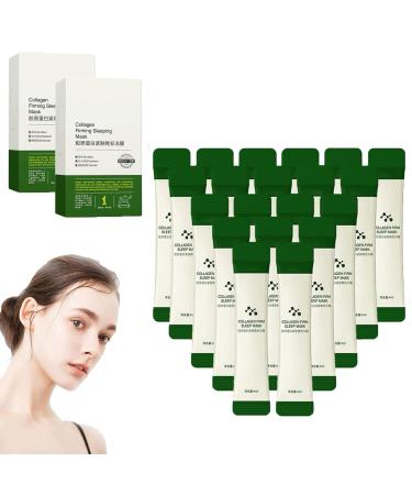 JFYY Korean Collagen Firming MaskFirming Good Night Froze FilmCollagen Firming Sleeping MaskHydrating AntiAging Face MasksMoisturizing OilControl Sleeping Mask