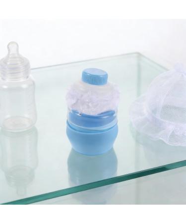 ARTIBETTER Lot de 2 Bo tes Poudre de Voyage avec Houppette Douce Pot Rechargeable Bleu Ciel Portable pour B b Distributeur de Poudre S curis Soins Quotidiens et D placements - Buy Online on GoSupps.com