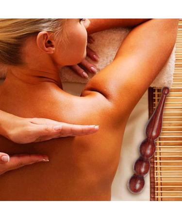 Buy Massage Wood Trigger Point Massager | Acupressure Pen & Roller for Pain Relief & Relaxation - International Shipping - Buy Online on GoSupps.com