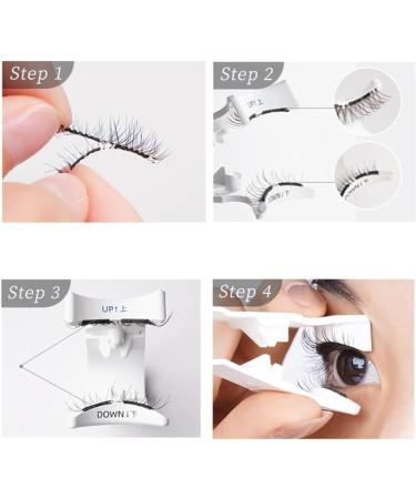 Crafty Magnetic Eyelashes Magnetic Eyelashes Viral Magnetic Lashes No Glue Needed Magnetic Eyelashes Kit Easy To Wear And Remove Reusable (EM09) - Buy Online on GoSupps.com