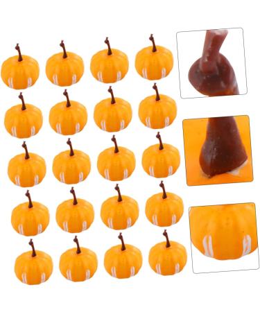 Didiseaon 60 Pcs Simulated Mini Pumpkin Fake Pumpkin Halloween Pumpkin Decoration Simulation Small Pumpkin Simulation Pumpkin Little Pumpkin Foam Manual Yellowx3pcs 2.2X3.4CMx3pcs - Buy Online on GoSupps.com