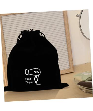 BIUDECO Flannel Hair Dryer Bag Blow Dryer Bag Hair Tools Travel Bag Makeup Brush Bag Hair Dryer Organizer Flat Ironing Travel Bag Drawstring Bag Travel Bag for Hair Styling Tools - Buy Online on GoSupps.com