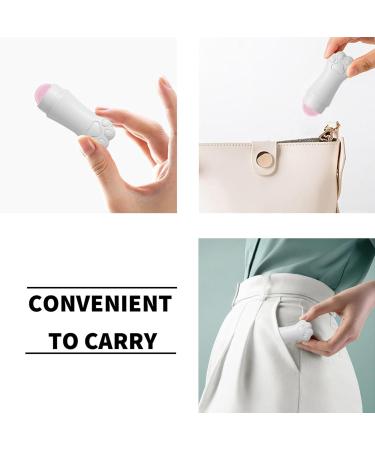 Jade Face Roller Puffiness Reducing Roller Facial Roller Skincare Roller Cat Claw Facial Skin Massager Roller Jade Stone Skin Care Tool Relaxing Jade Roller for Skin White - Buy Online on GoSupps.com