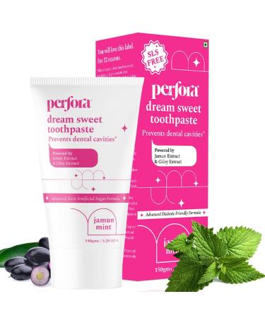 Oral Special Toothpaste for Adults - 150 GMS Sugar Free Cavity Protection for Kids & Adults SLS Free Anticavity No Artificial Sweeteners Vegan-Friendly Jamun Mint (Flavor)