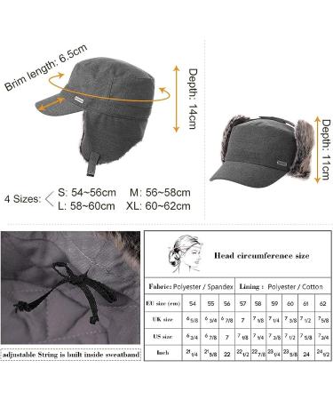 Jeff & Aimy Unisex Winter Fudd Earflap Trapper Hat 54-62CM 99707 in Olive Green - X-Large - Buy Online on GoSupps.com